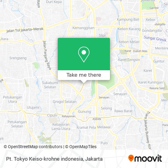 Pt. Tokyo Keiso-krohne indonesia map