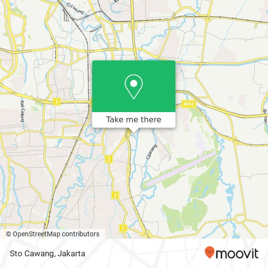 Sto Cawang map