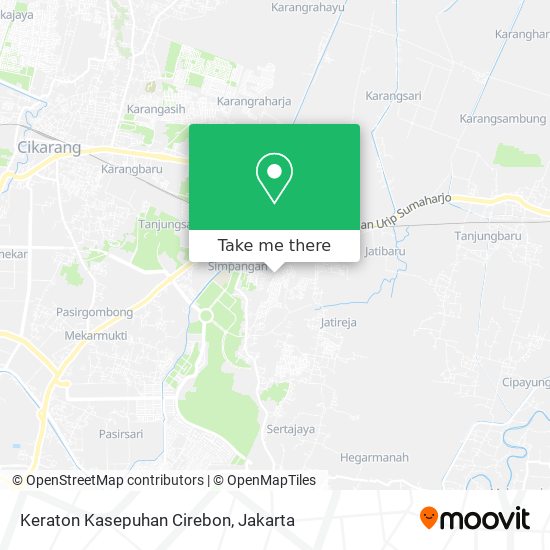 Keraton Kasepuhan Cirebon map
