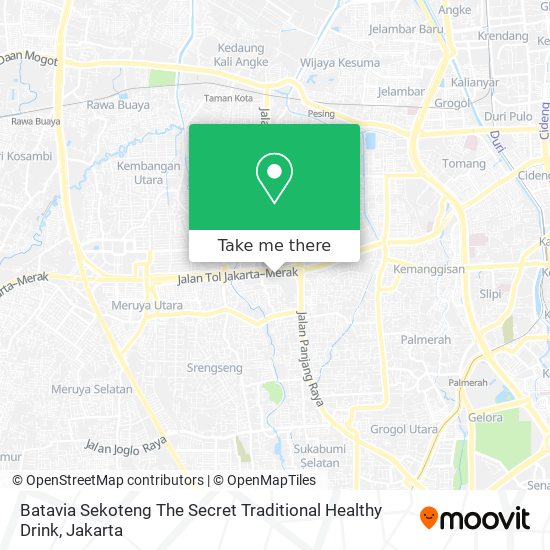 Batavia Sekoteng The Secret Traditional Healthy Drink map