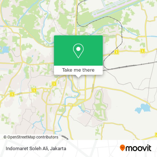 Indomaret Soleh Ali map