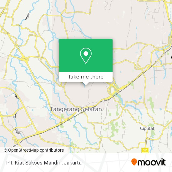 PT. Kiat Sukses Mandiri map