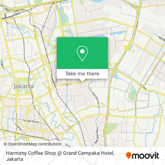 Harmony Coffee Shop @ Grand Cempaka Hotel map