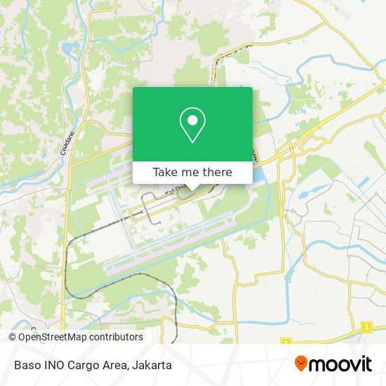 Baso INO Cargo Area map