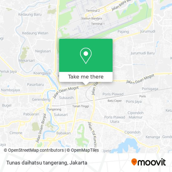 Tunas daihatsu tangerang map