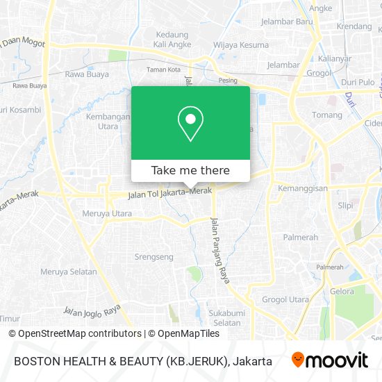 BOSTON HEALTH & BEAUTY (KB.JERUK) map