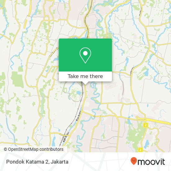 Pondok Katama 2 map