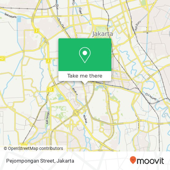 Pejompongan Street map