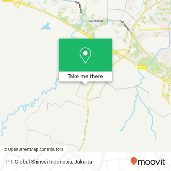 PT. Global Shinsei Indonesia map