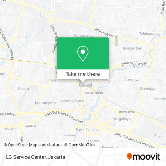 LG Service Center map