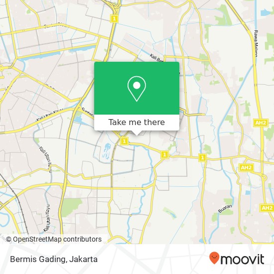 Bermis Gading map