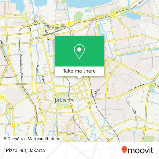 Pizza Hut map