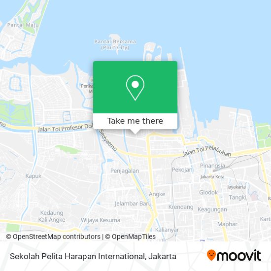 Sekolah Pelita Harapan International map