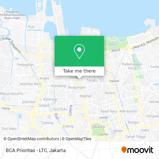 BCA Prioritas - LTC map