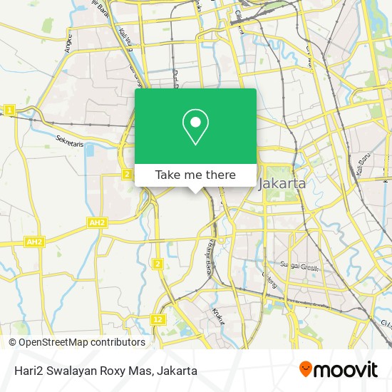 Hari2 Swalayan Roxy Mas map