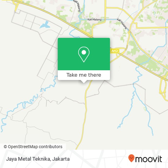 Jaya Metal Teknika map