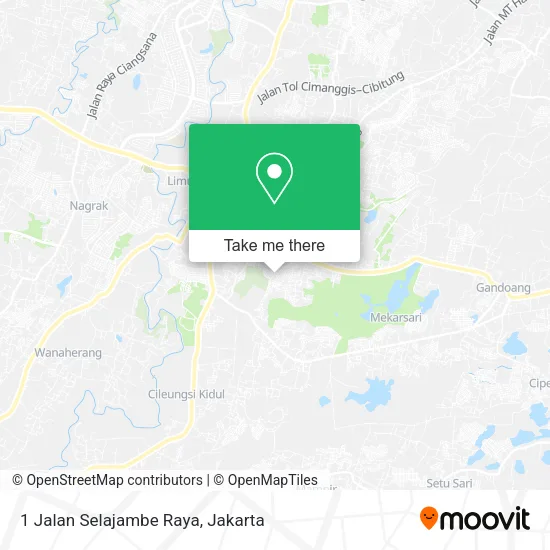 1 Jalan Selajambe Raya map