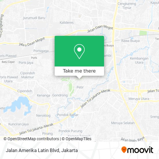 Jalan Amerika Latin Blvd map