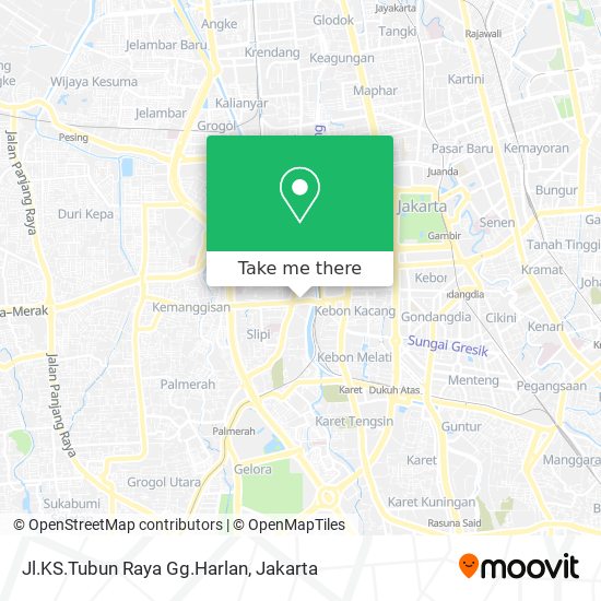 Jl.KS.Tubun Raya Gg.Harlan map