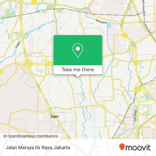 Jalan Meruya Ilir Raya map