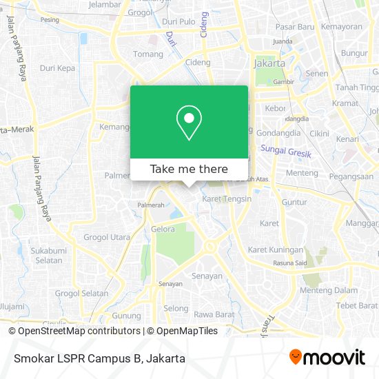 Smokar LSPR Campus B map