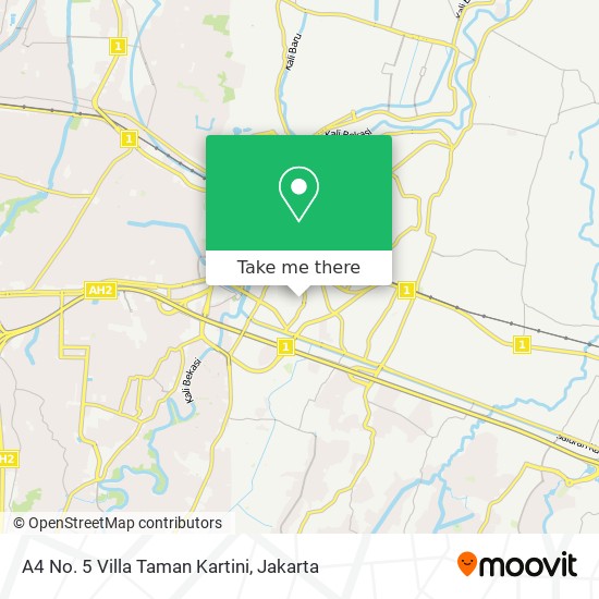 A4 No. 5 Villa Taman Kartini map