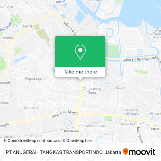 PT.ANUGERAH TANGKAS TRANSPORTINDO map