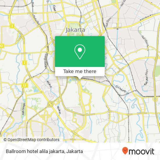 Ballroom hotel alila jakarta map