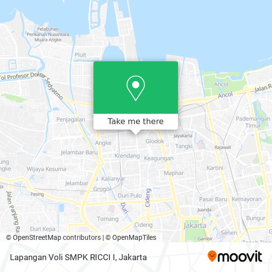 Lapangan Voli SMPK RICCI I map