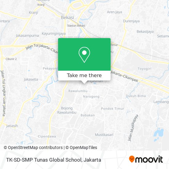 TK-SD-SMP Tunas Global School map