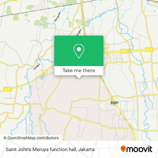 Saint John's  Meruya function hall map