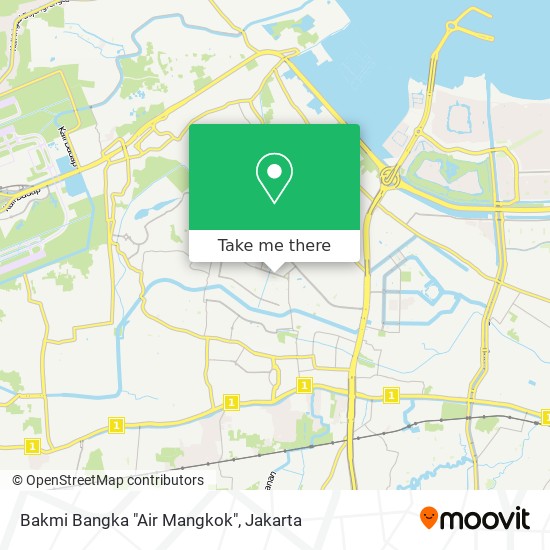 Bakmi Bangka "Air Mangkok" map