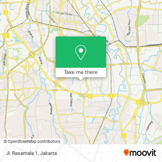 Jl. Rasamala 1 map