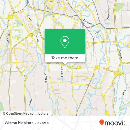 Wisma bidakara map