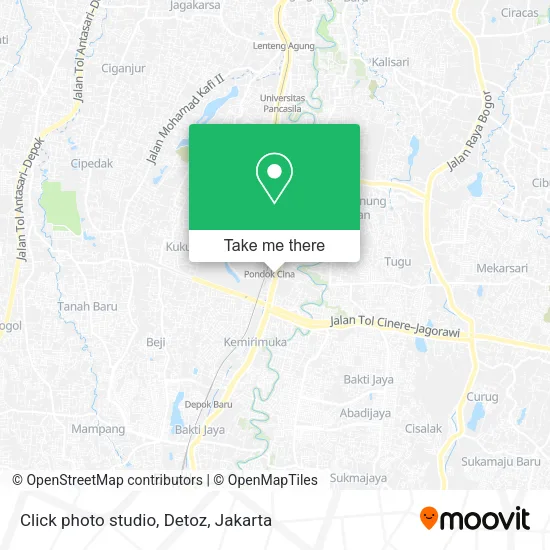 Click photo studio, Detoz map