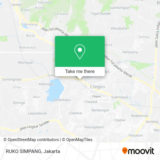 RUKO SIMPANG map