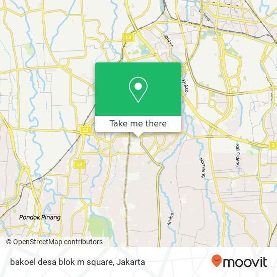 bakoel desa blok m square map