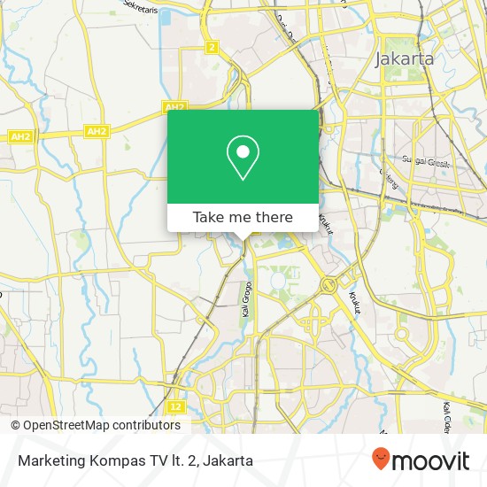 Marketing Kompas TV lt. 2 map