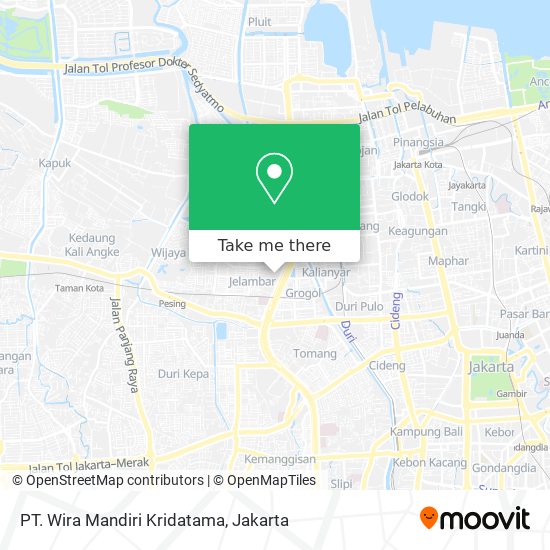PT. Wira Mandiri Kridatama map