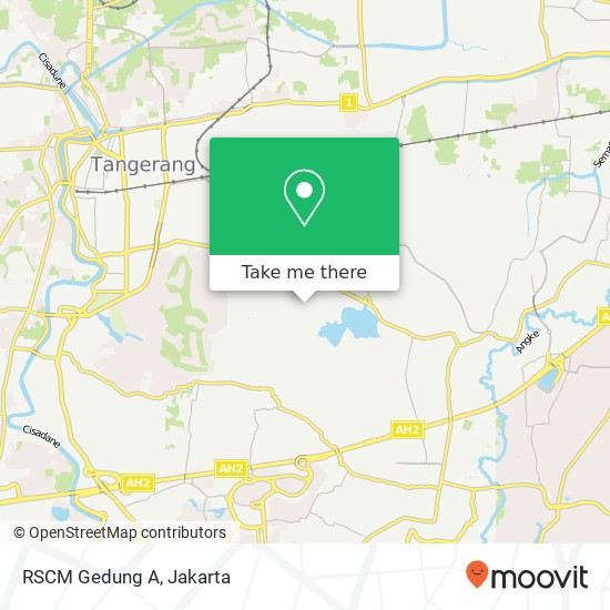 RSCM Gedung A map