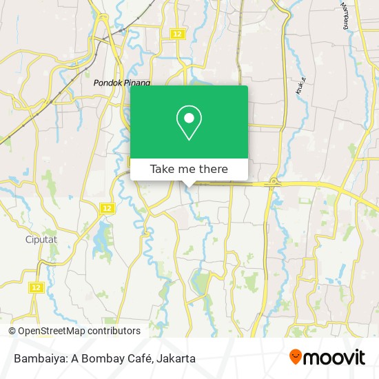 Bambaiya: A Bombay Café map