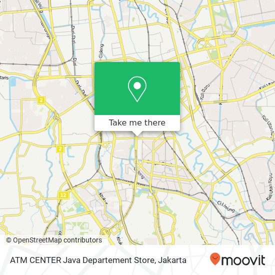 ATM CENTER Java Departement Store map