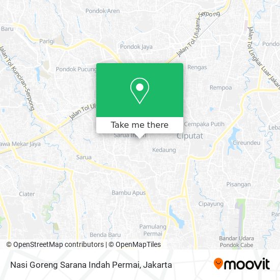 Nasi Goreng Sarana Indah Permai map