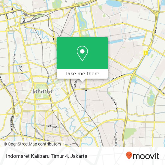 Indomaret Kalibaru Timur 4 map