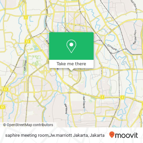 saphire meeting room,Jw.marriott Jakarta map