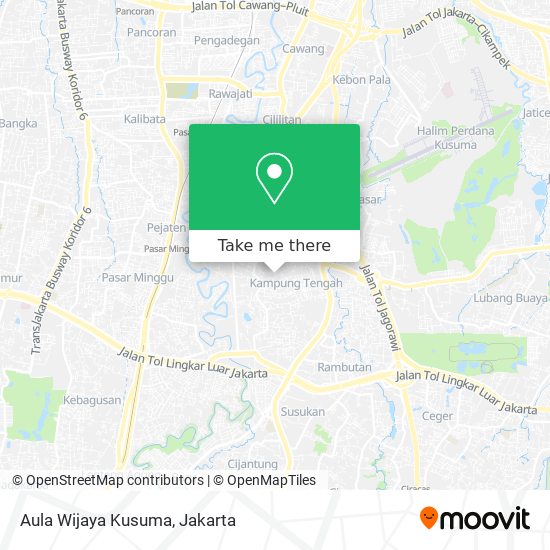 Aula Wijaya Kusuma map