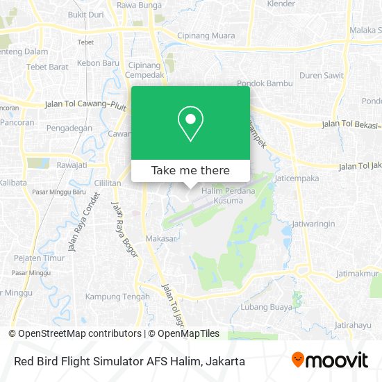 Red Bird Flight Simulator AFS Halim map