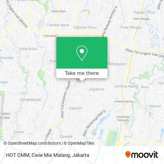 HOT CMM, Cwie Mie Malang map