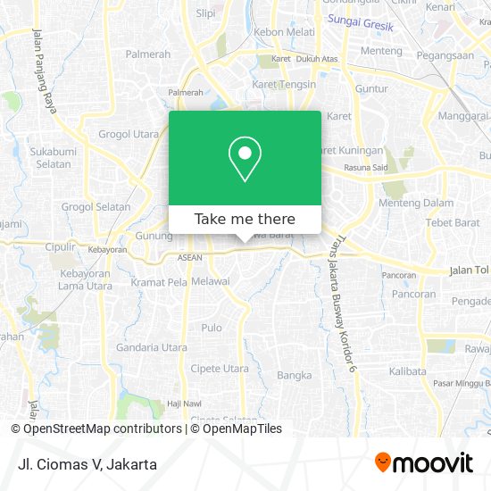 Jl. Ciomas V map