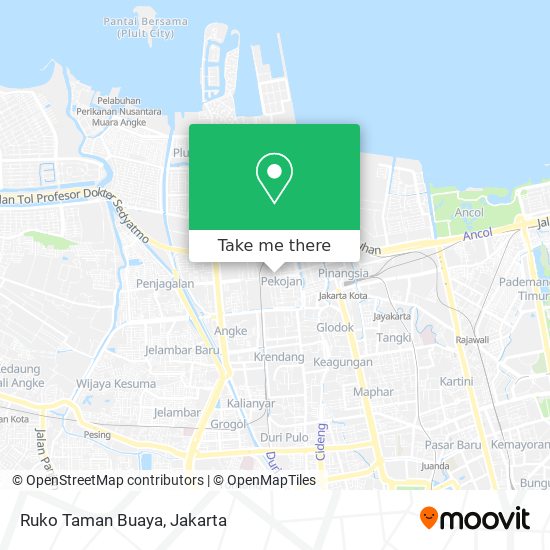 Ruko Taman Buaya map